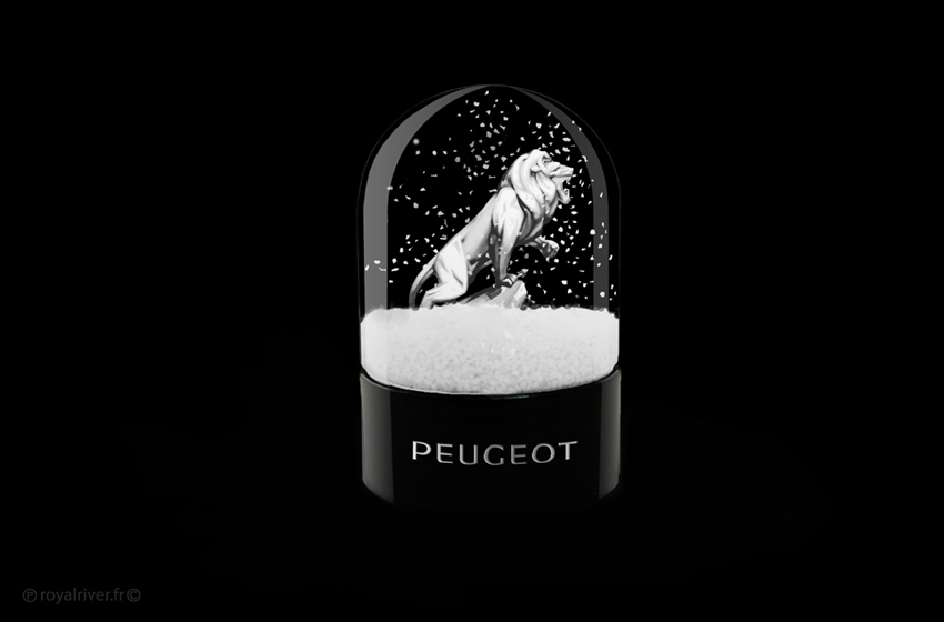 boule à neige Peugeot
